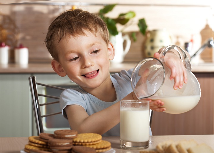 дети и молочные продукты