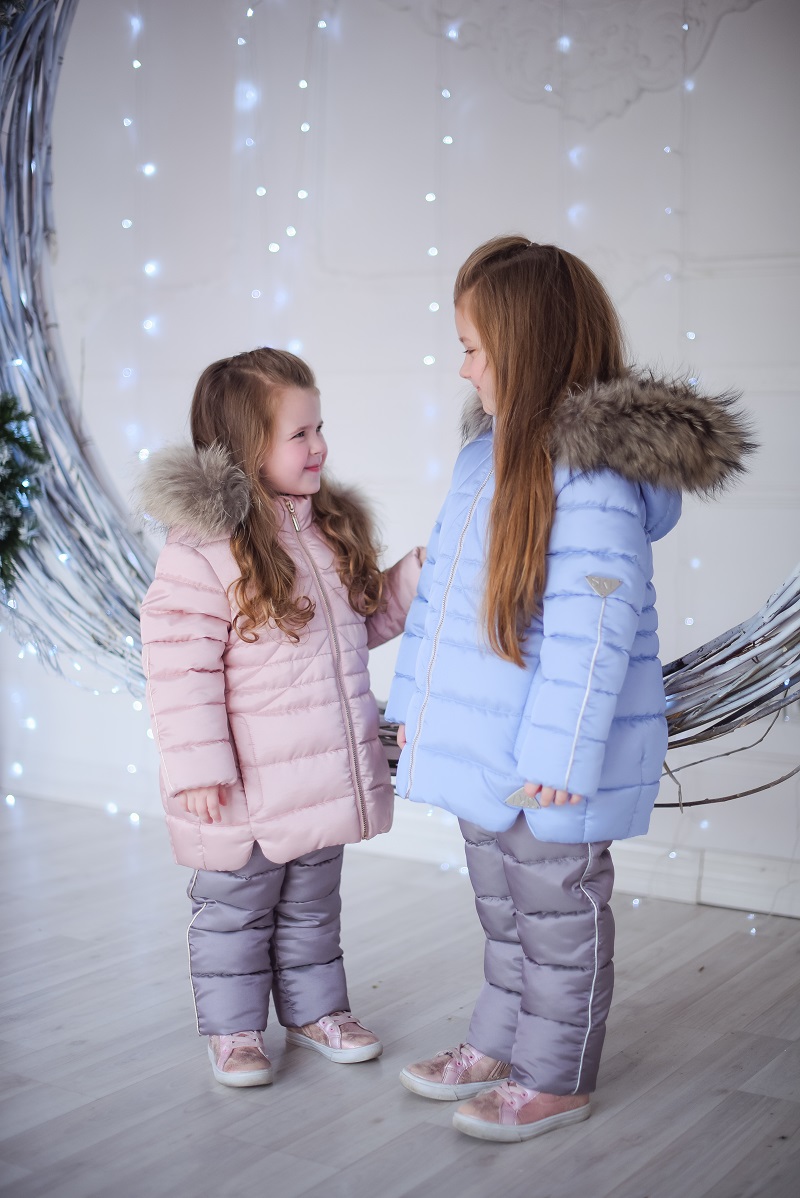Детская одежда - зимний костюм девочка