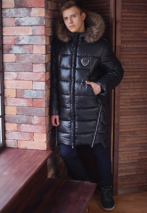Стильная куртка-пальто для подростка