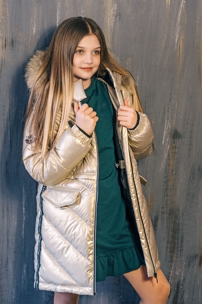 пальто на девочку-подростка ЗС-827 фото