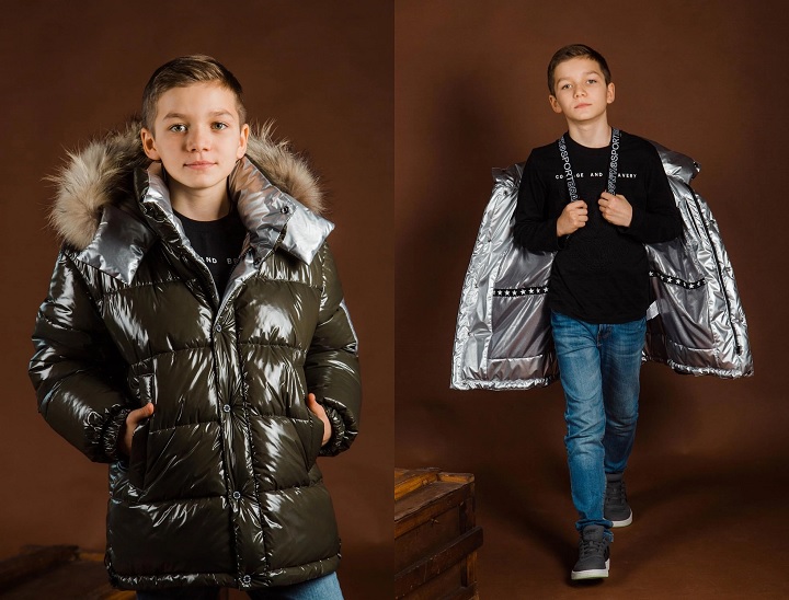 Оверсайз куртка для мальчика ЗС-887 gnk