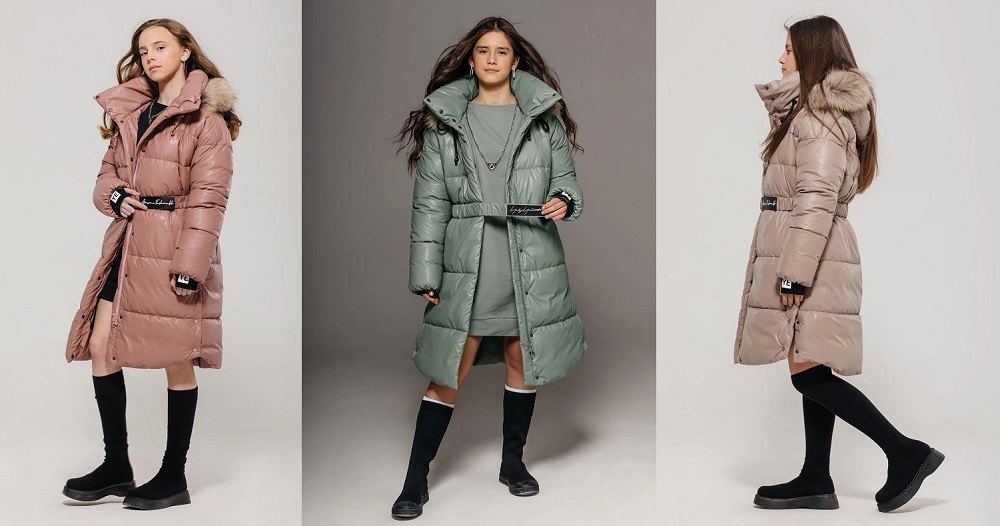 зимнее пальто для девочки ЗС-964