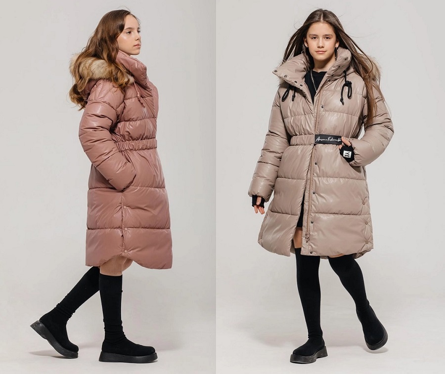 зимнее пальто для девочки ЗС-964