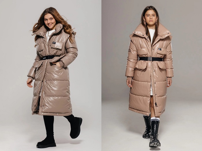 «Многослойность» и объёмные элементы: обзор пальто для девочки ЗС-969