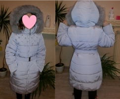 фото ребенка в детской верхней одежде gnk ЗС-597 от Пальто для девочки (артикул: ЗС-597)