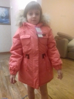 фото ребенка в детской верхней одежде gnk ЗС-538 от Куртка-парка для девочки (Артикул: ЗС-538)