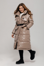Пальто для девочки GnK ЗС-969 превью фото