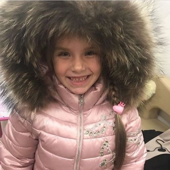 детская зимняя куртка для девочки gnk фото