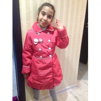 детское пальто для девочки gnk фото
