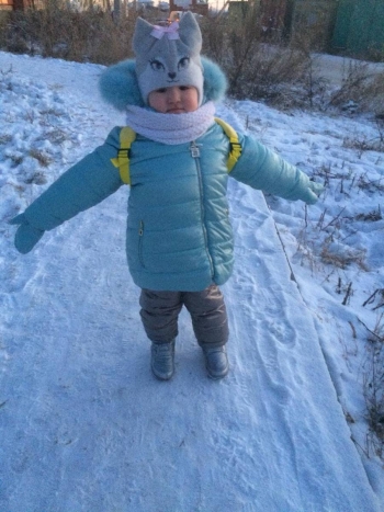 детский зимний костюм для девочки З-718/ЗС-719
