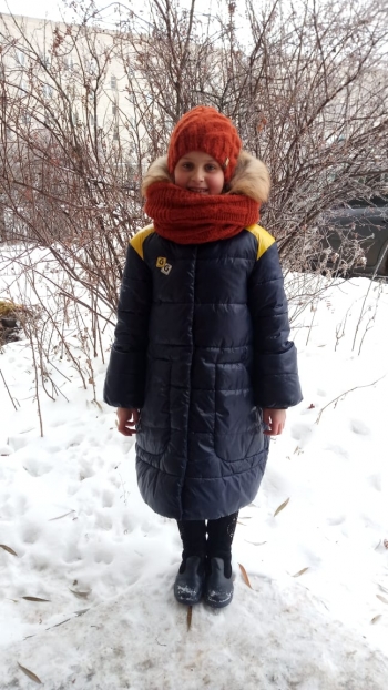 зимнее пальто для девочки ЗС-777 gnk